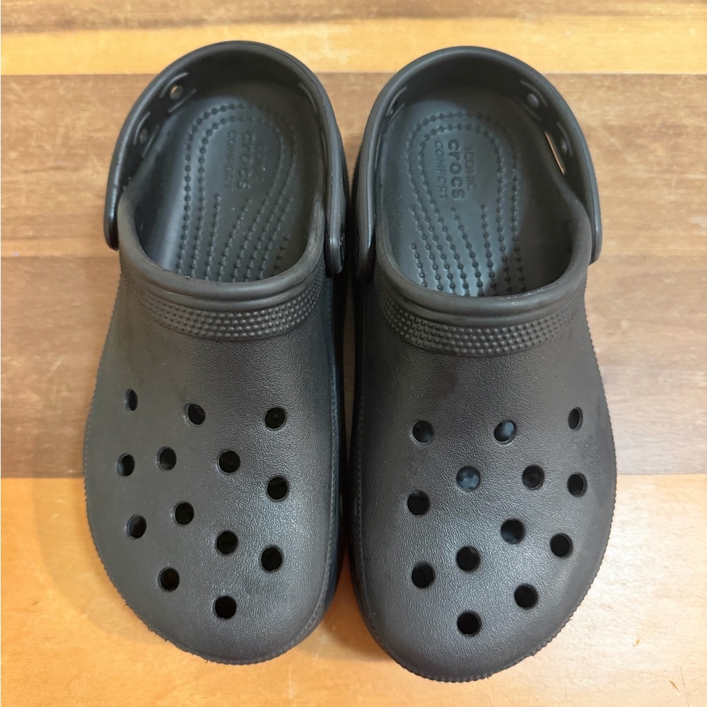 Crocs Kids Black Clogs Cutie Crush